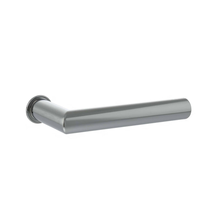 Forme Elle Lever Door Handle on Concealed Round Rose – Available in 5 finishes