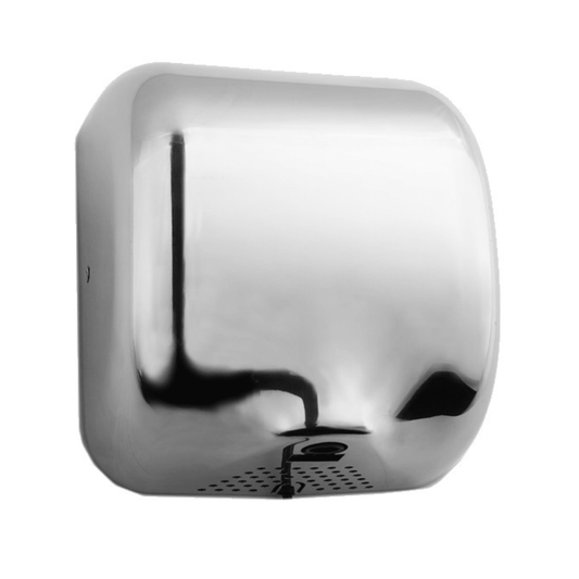 Brushed Stainless Jet Dri Hand Dryer Polished Stainless Love Handles uk