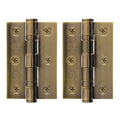 Fire Door Hinges - 3 Inch / 76mm - Grade 7 Ball Bearing (Pair)