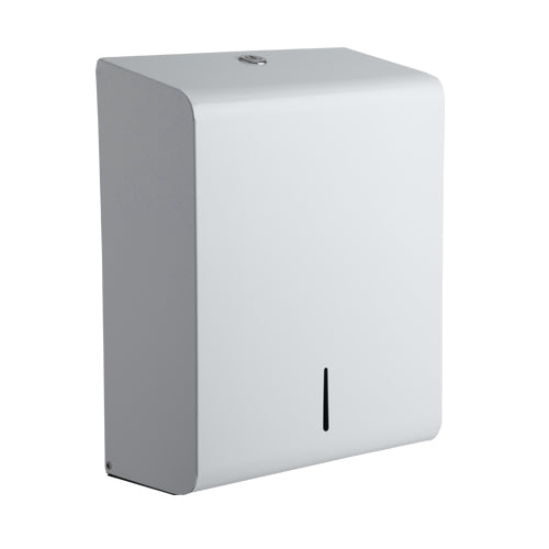 Opal White Steel Hand Towel Dispenser