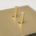 Satin Brass Switches and Sockets - J Series