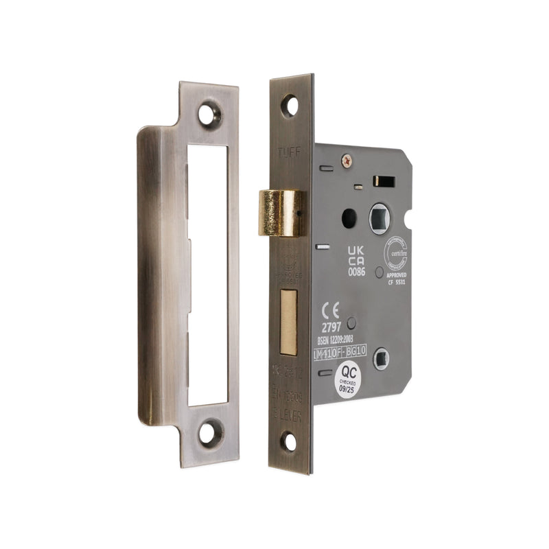 CE 3 Lever Bathroom Lock – FD60 Fire Rated