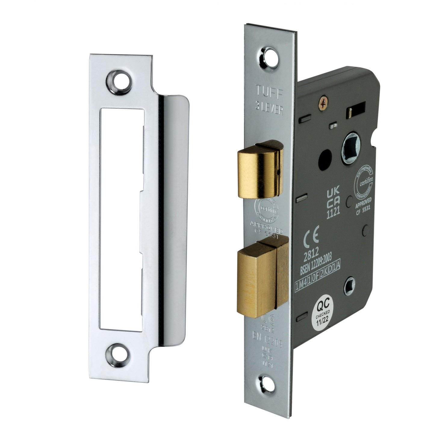 2.5" CE 3 Bathroom Lock FD60