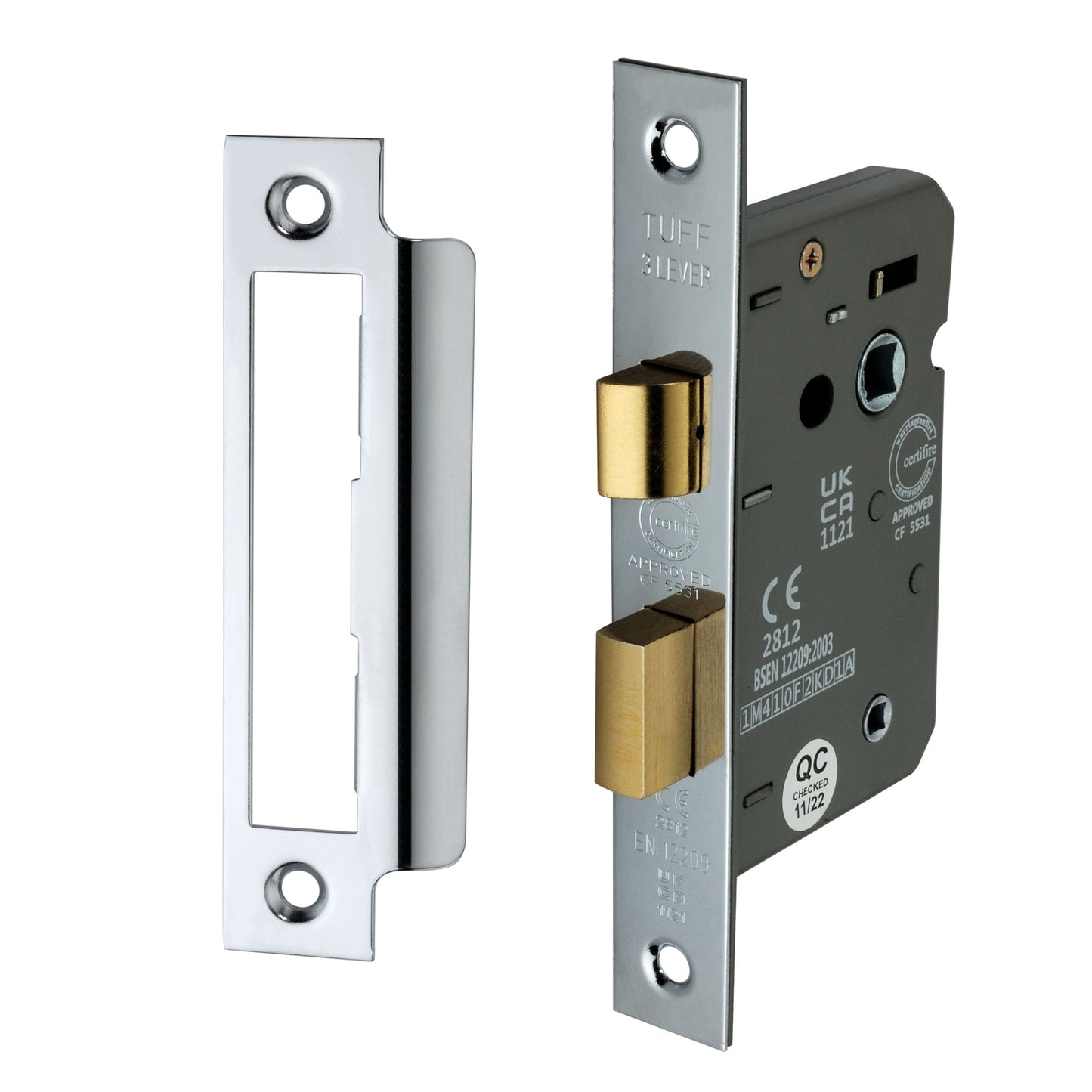 2.5" CE 3 Bathroom Lock FD60