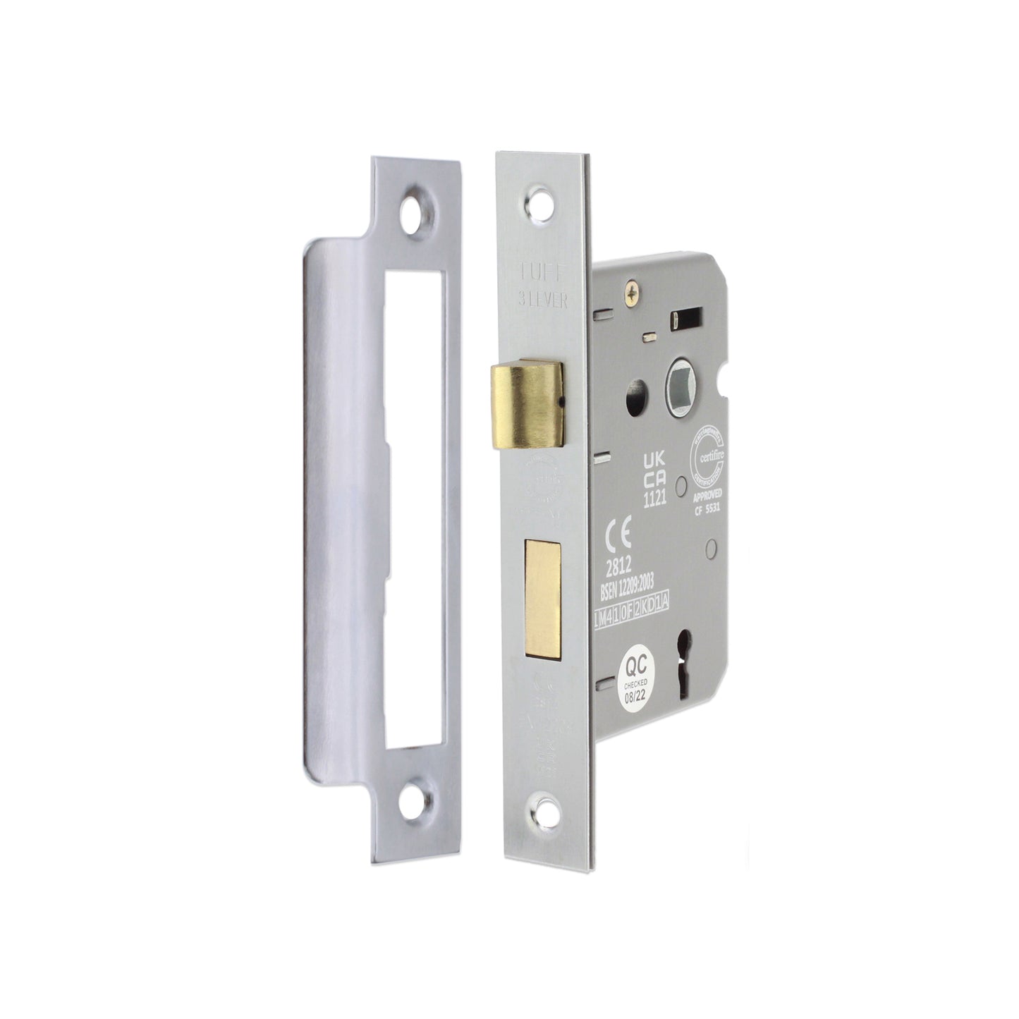 2.5″ CE 3 Lever Mortice Sash Lock FD60