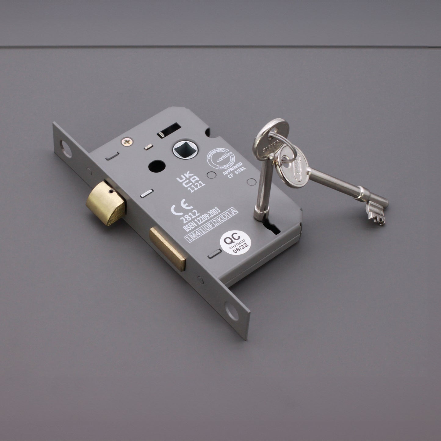 3″ CE 3 Lever Mortice Sash Lock FD60