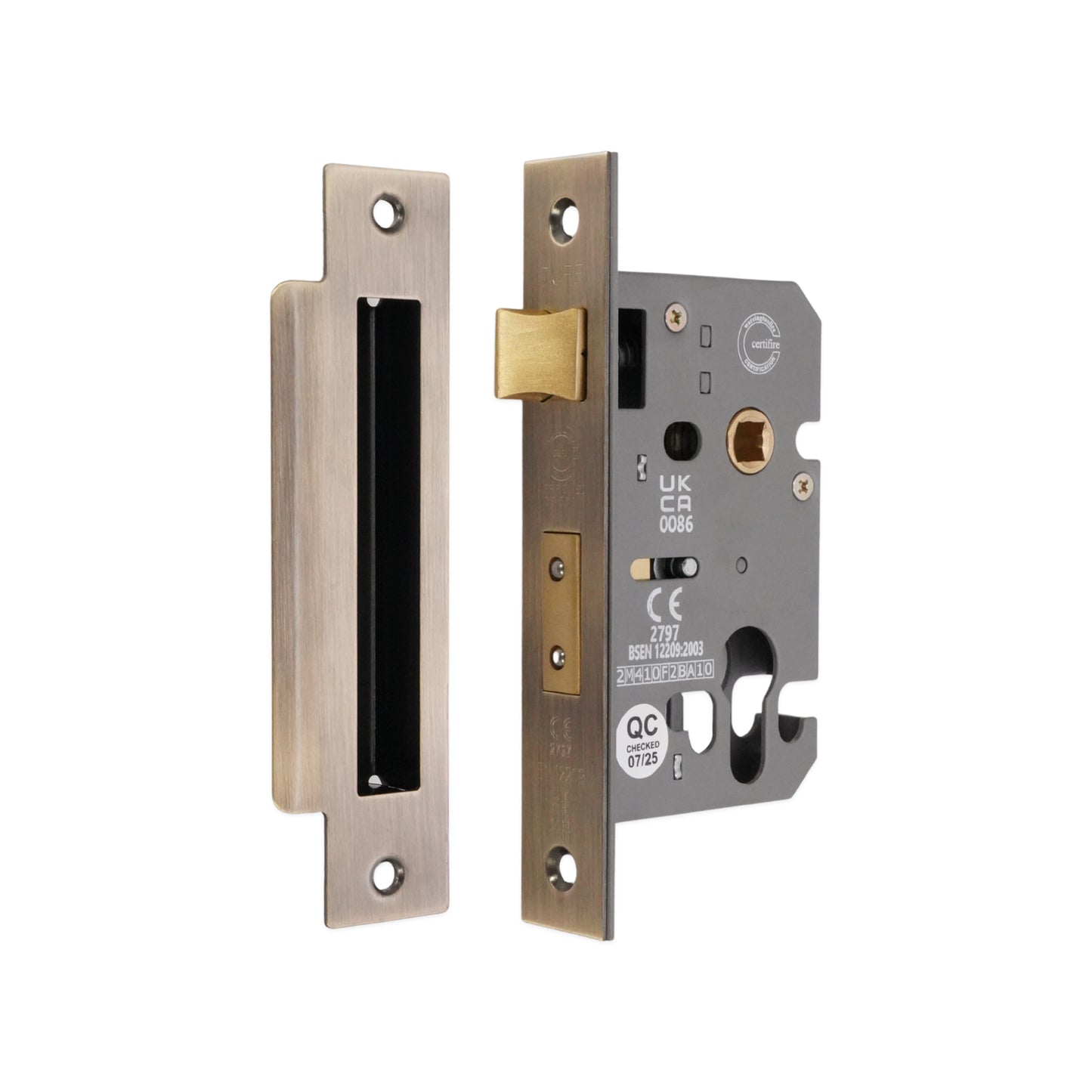 CE Euro Profile Mortice Sash Lock