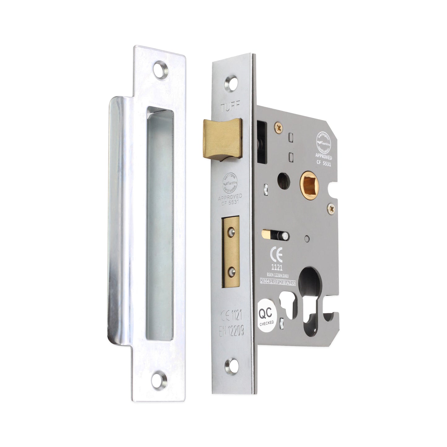 CE Euro Profile Mortice Sash Lock