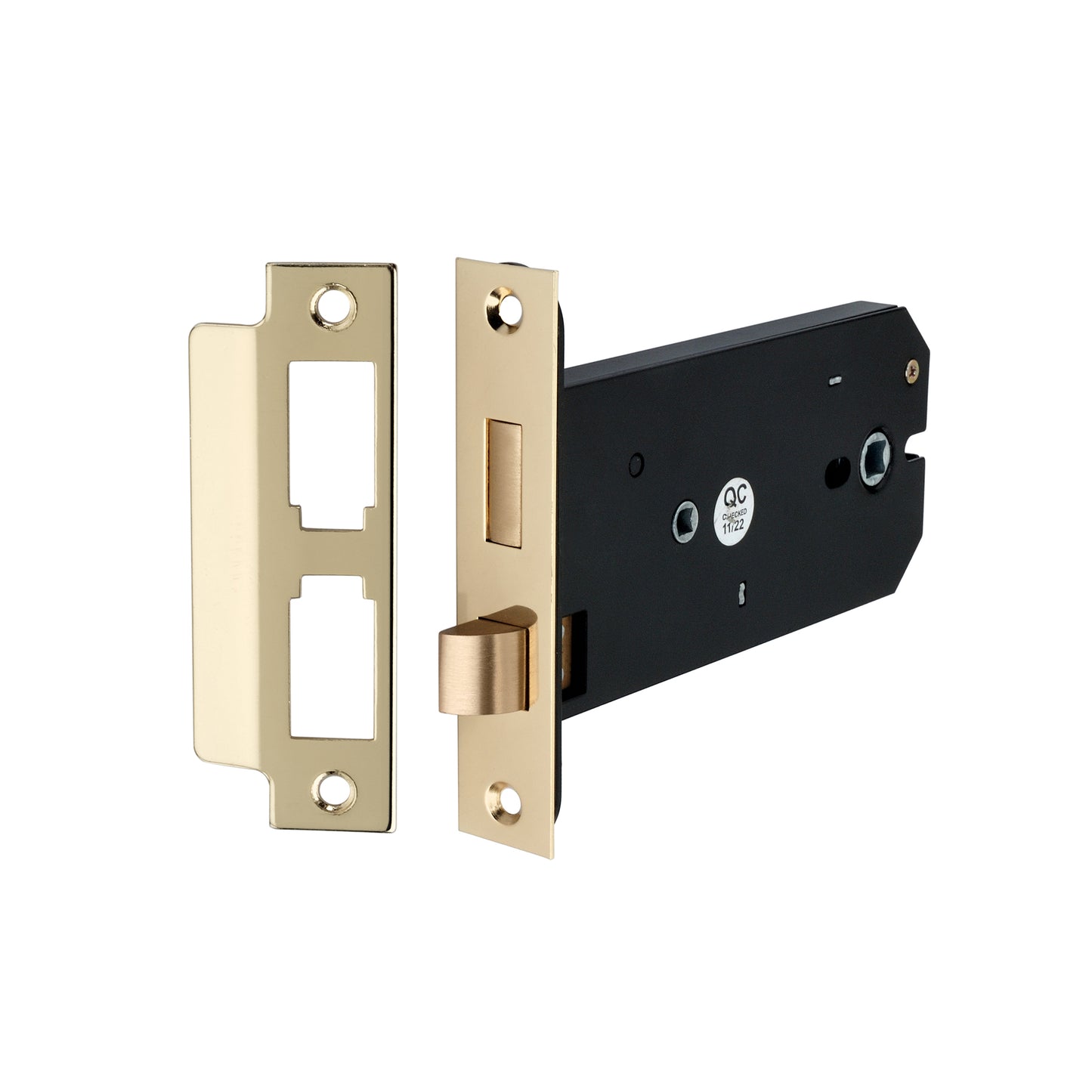 6″ 3 Lever Horizontal Bathroom Lock