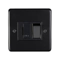 Stainless steel Switched Fuse Spur - Matt Black