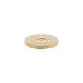 Millhouse Brass Round Cabinet Handle Backplate