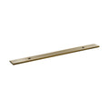 Millhouse Brass Long Wide Cabinet Handle Backplate 128mm