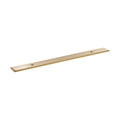 Millhouse Brass Long Wide Cabinet Handle Backplate 128mm