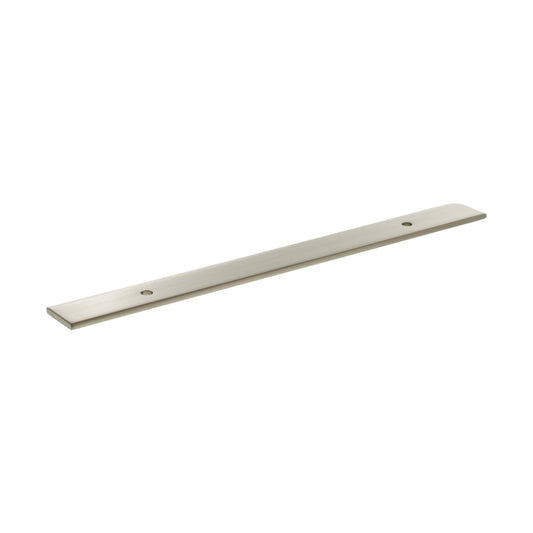 Millhouse Brass Long Wide Cabinet Handle Backplate 128mm