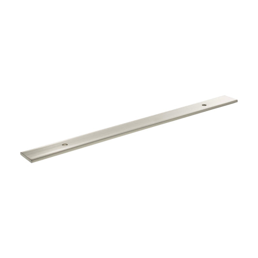 Millhouse Brass Long Wide Cabinet Handle Backplate 160mm