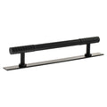 Millhouse Brass Chrysler Diamond T-Bar Cabinet Pull Handle on Backplate 160mm