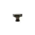 Millhouse Brass Pennington Hexagonal Cabinet Knob Handle