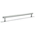 Millhouse Brass Pennington Hexagonal T-Bar Cabinet Pull Handle on Backplate 320mm