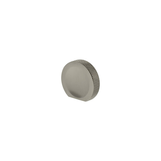 Millhouse Brass Eiffel Knurled Finger Pull Cabinet Knob Handle