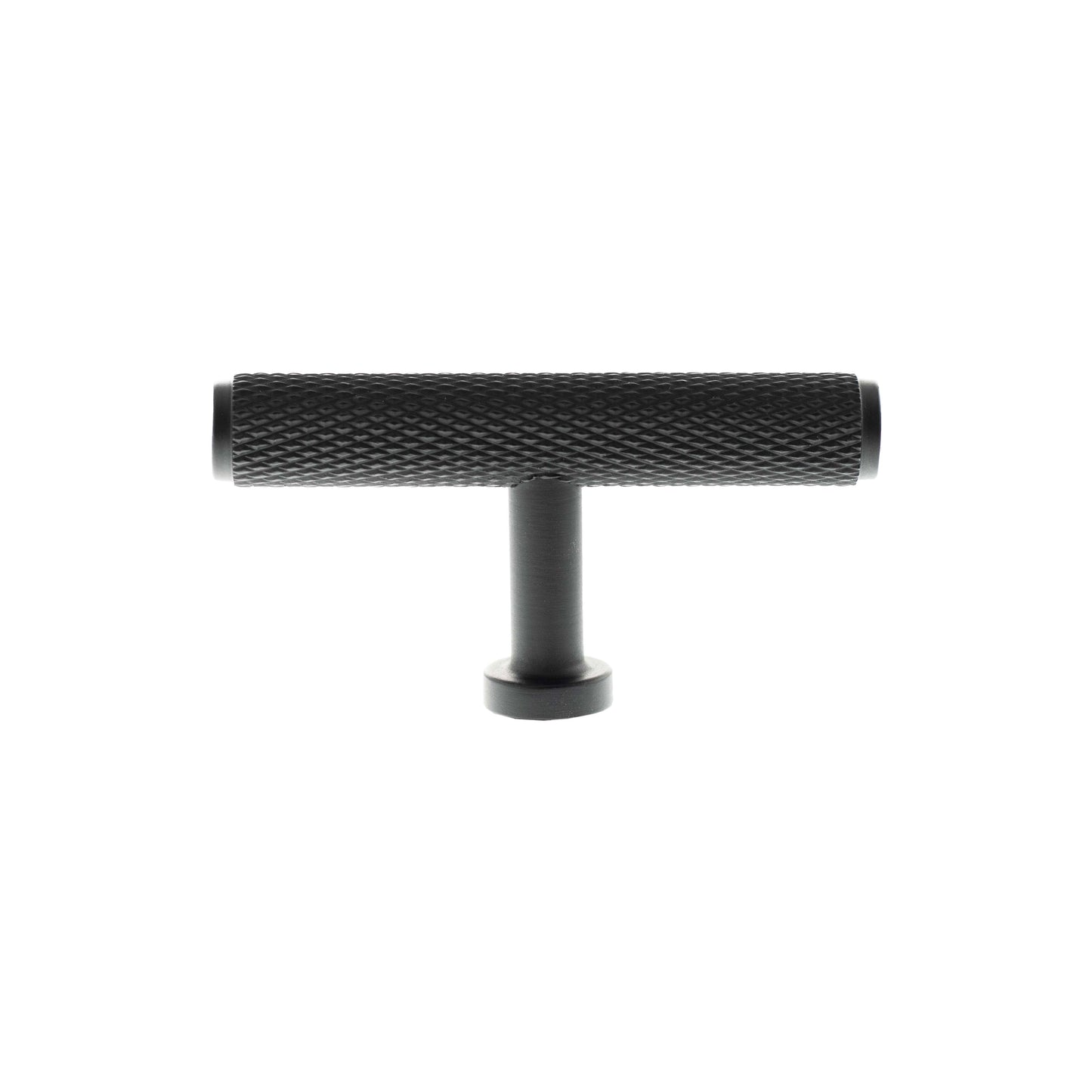 Millhouse Brass Eiffel Knurled T-Bar Cabinet Knob Handle
