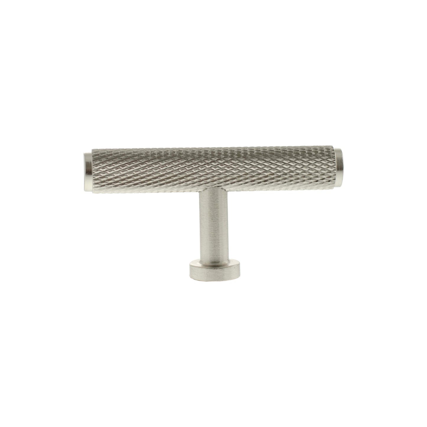 Millhouse Brass Eiffel Knurled T-Bar Cabinet Knob Handle