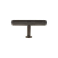 Millhouse Brass Eiffel Knurled T-Bar Cabinet Knob Handle