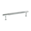 Millhouse Brass Eiffel Knurled T-Bar Cabinet Pull Handle 160mm