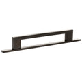 Millhouse Brass Empire Slim Cabinet Pull Handle on Backplate 160mm