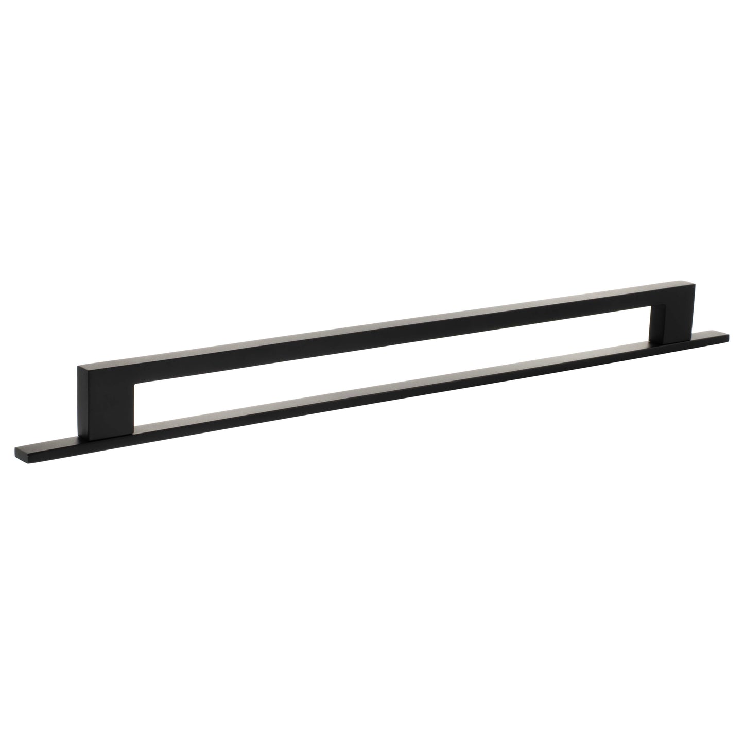 Millhouse Brass Empire Slim Cabinet Pull Handle on Backplate 320mm