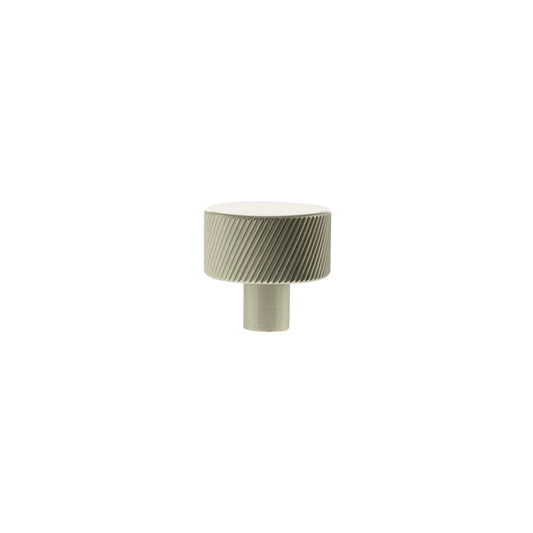 Millhouse Brass Paddington Spiral Round Cabinet Knob Handle