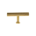 Millhouse Brass Paddington Spiral T-Bar Cabinet Knob Handle