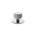 Millhouse Brass Paddington Spiral Round Cabinet Knob Handle on Backplate