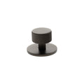 Millhouse Brass Paddington Spiral Round Cabinet Knob Handle on Backplate