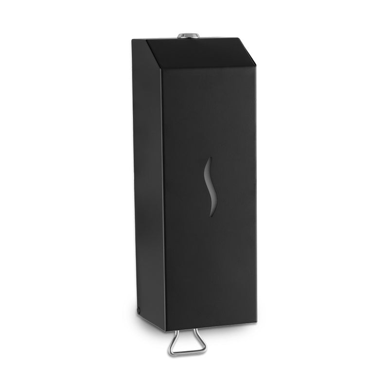 ECOLINE Stainless Steel Vertical 1L Foam Soap Dispenser - Matte Black