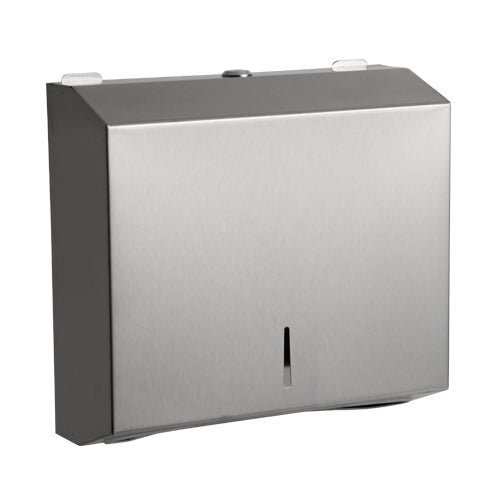Intro Brushed Stainless Small Hand Towel Dispenser