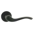 Old English Warwick Lever Door Handle on Round Rose