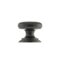 Old English Lincoln Solid Brass Victorian Cabinet Knob 38mm on Concealed Fix