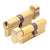 70mm / Satin Brass / Keyed to Differ (KTD)