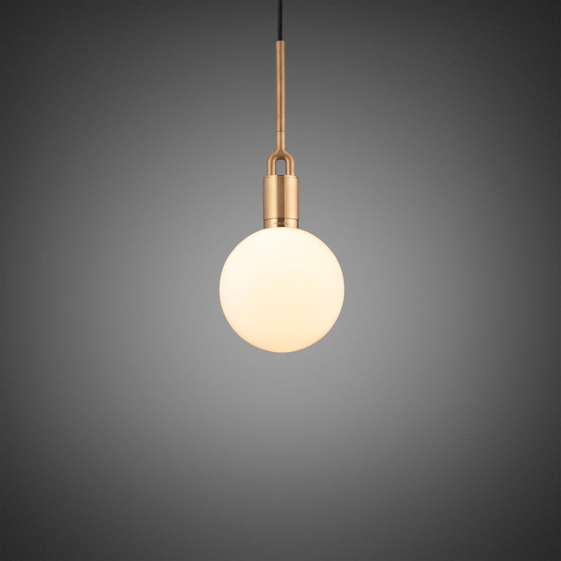 Forked Pendent Opal Globe Medium