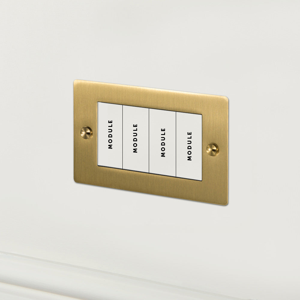 2G Euro Plate - 4 MOD