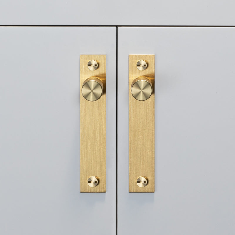 Cross Plate Furniture Knob