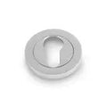 Euro Profile Concealed Fix Escutcheon Polished Chrome Love Handles uk