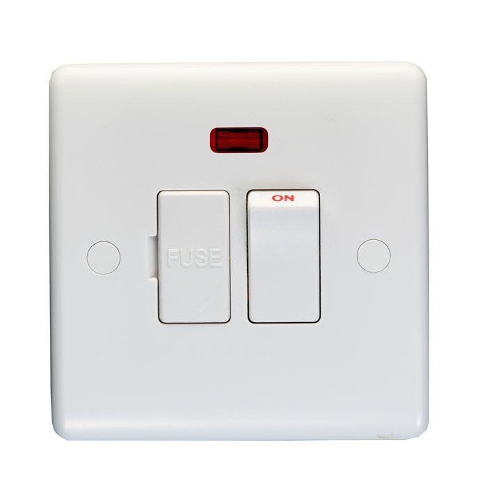 Enhance White Plastic Fuse Spur - White