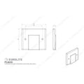 Enhance White Plastic Flex Outlet - White