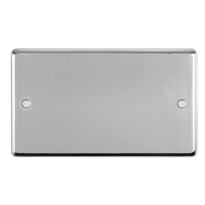 Stainless steel Double Blank Plate - Polished Stainless Steel