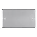 Stainless steel Double Blank Plate - Polished Stainless Steel