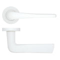 Como Lever on Round Rose