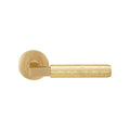 Hammered Knurlmond Lever on Rose
