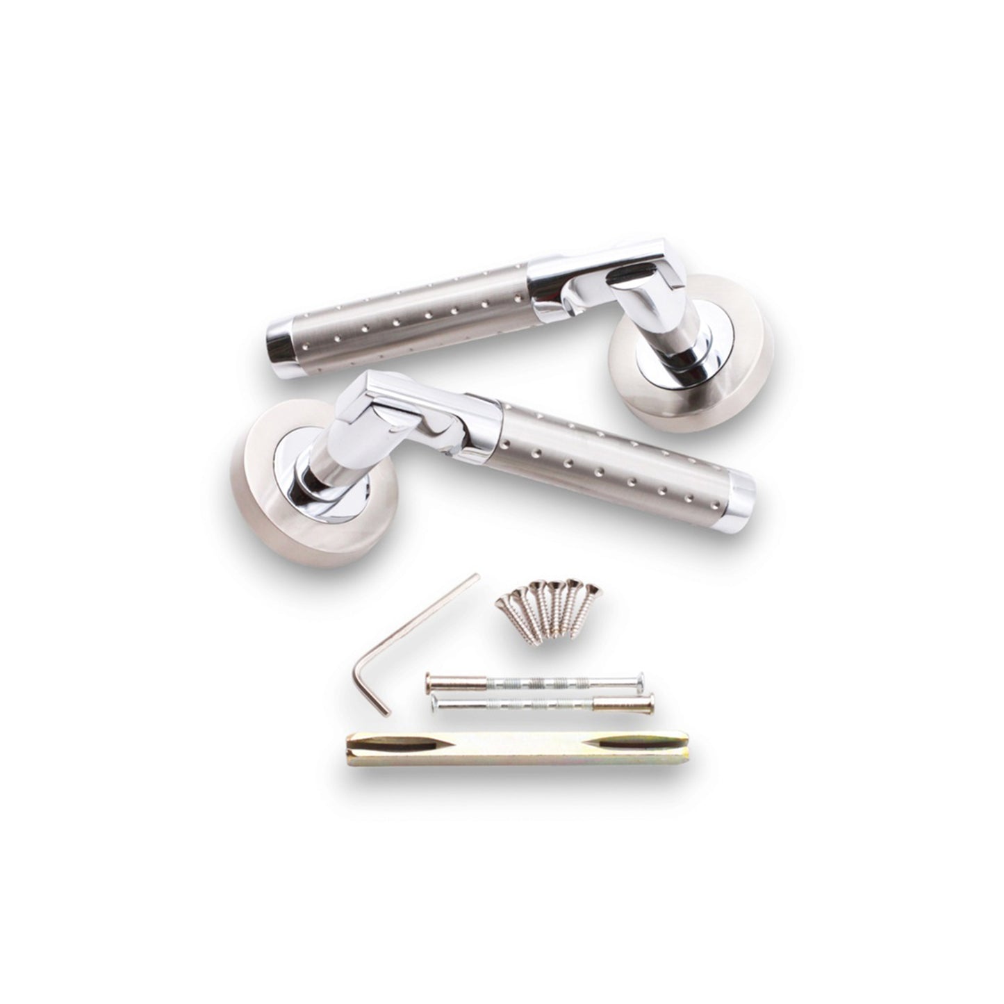 Lexis Lever Door Handle Dual Tone
