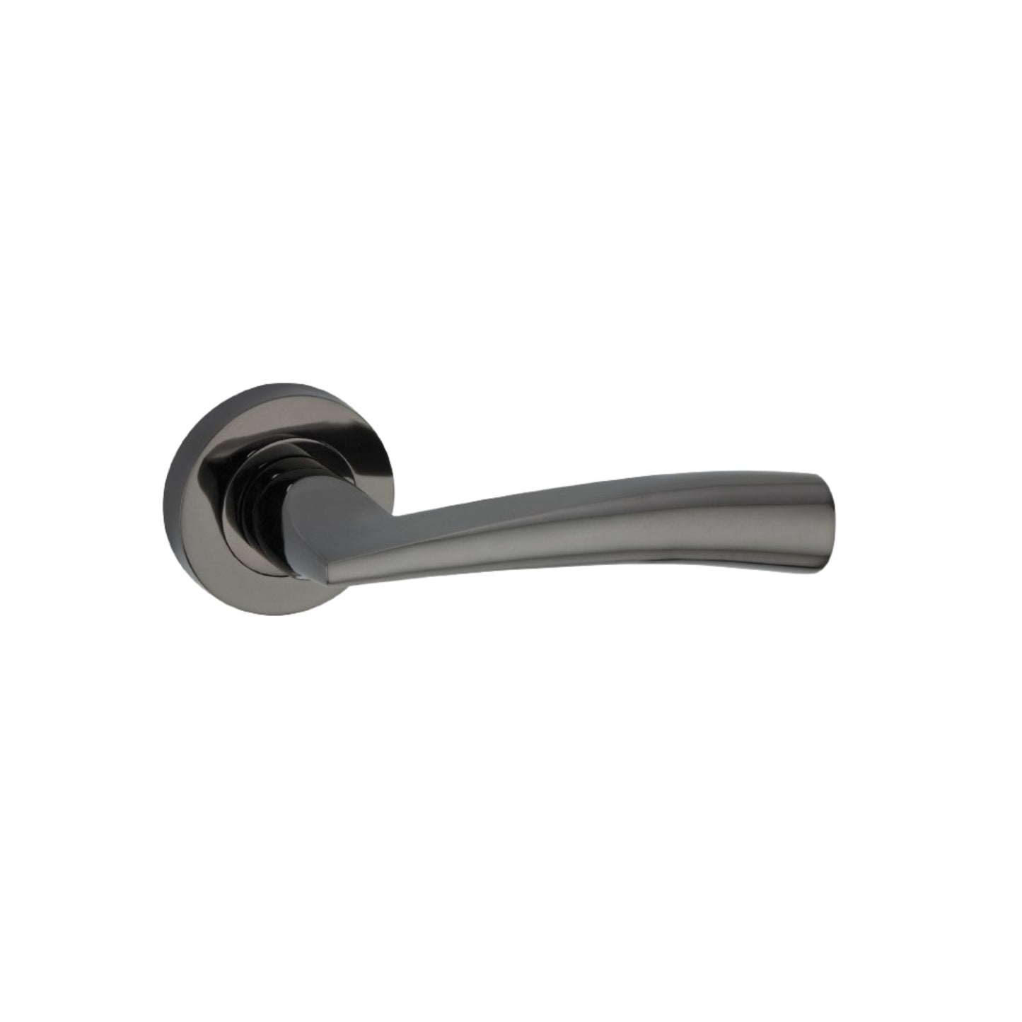 Leygo Lever Door Handle Black Nickel